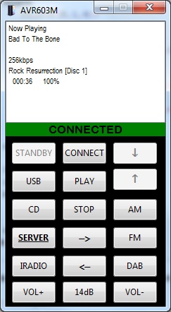 AVR603M screen shot